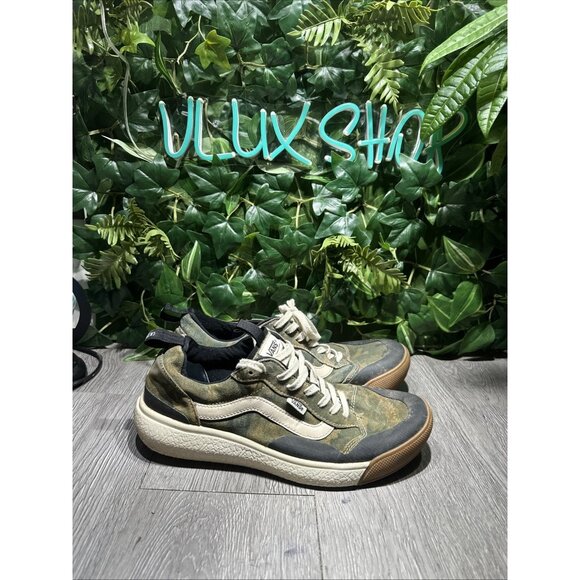 VANS UltraRange Exo Se Men\'s Size 10 Camo Green Skate Shoes main image 5